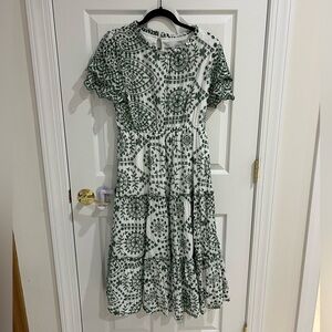 Baltic Born Eyelet Midi Dress